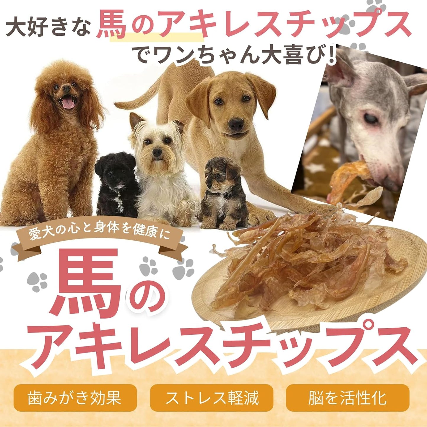 無添加  馬肉アキレスチップス ウルグアイ